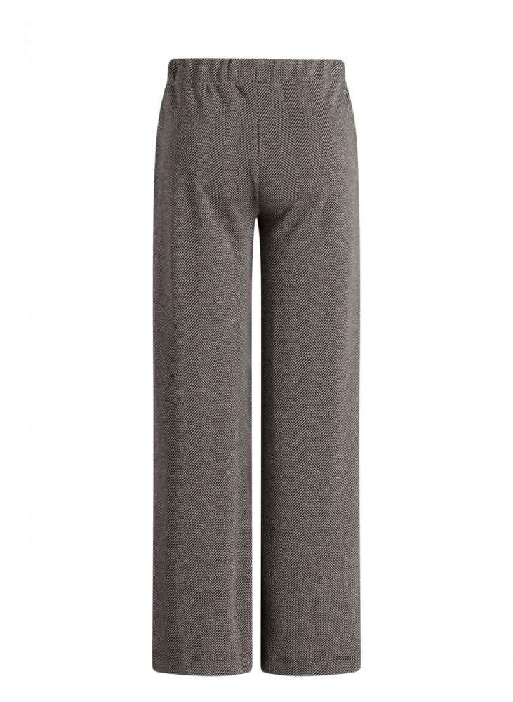 Yest Curve broek Zinara taupe, detailfoto