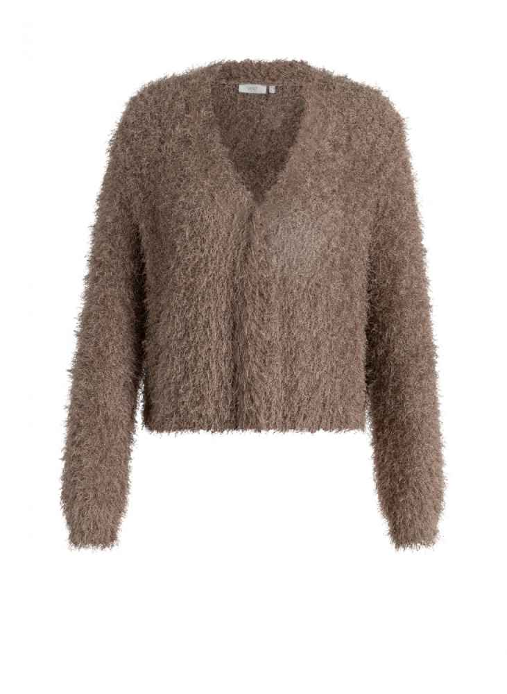 Yest Curve vest Zula taupe