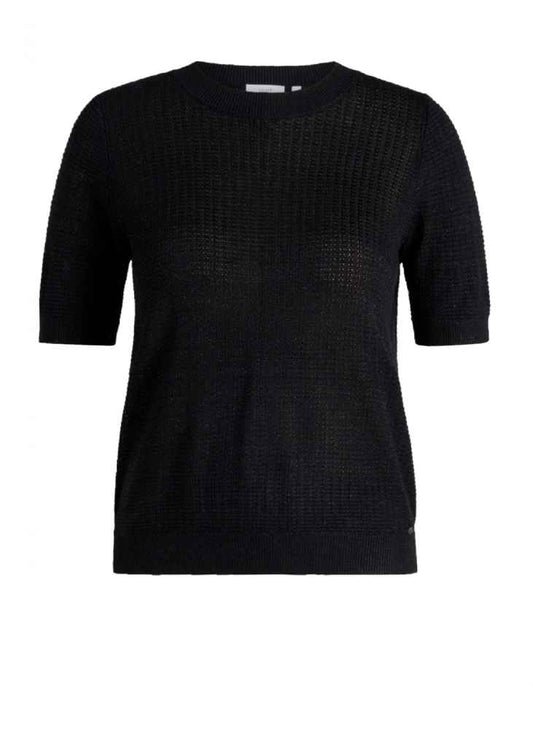 Yest Curve shirt zwart