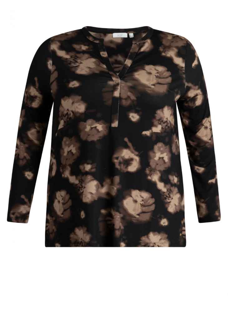 Yest Curve shirt zwart