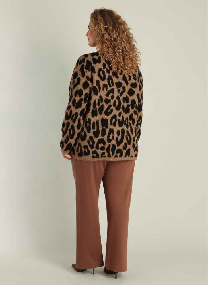 Yest Curve trui A005837 Leopard