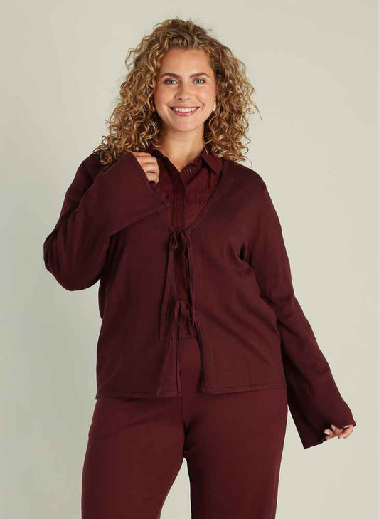Yest Curve vest A005824 Gladys Bordeaux