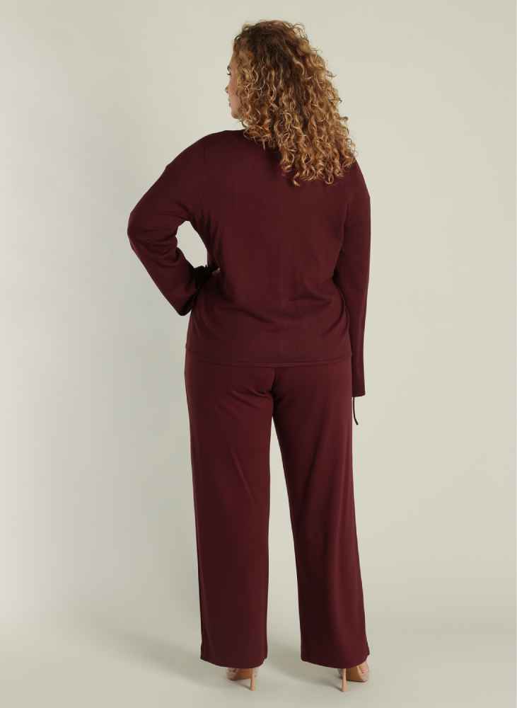 Yest Curve vest A005824 Gladys Bordeaux