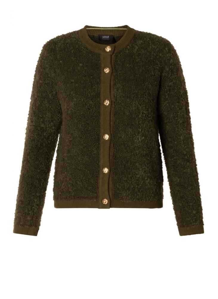 Yest Curve vest met knopen A005831 Genny Army
