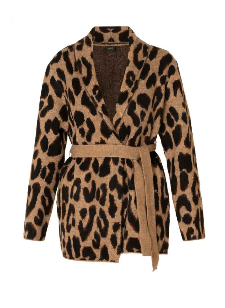 Yest Curve vest met panterprint A005838 Leopard