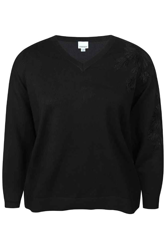 Zhenzi Pullover 201241 elga Zwart