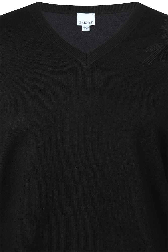 Zhenzi Pullover 201241 elga Zwart