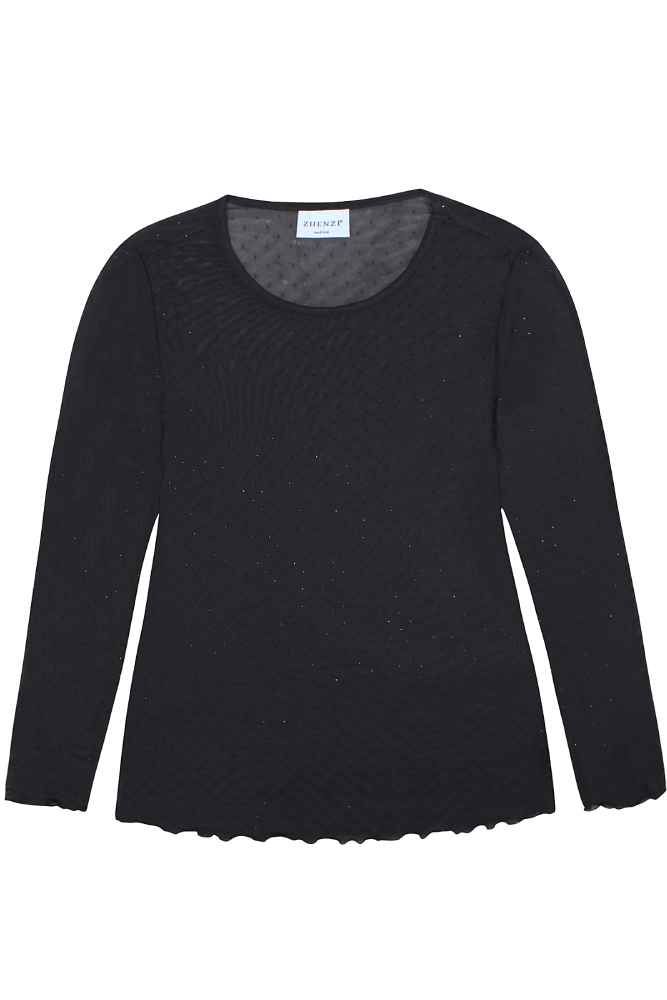 Zhenzi Shirt 201242 Tiri Zwart