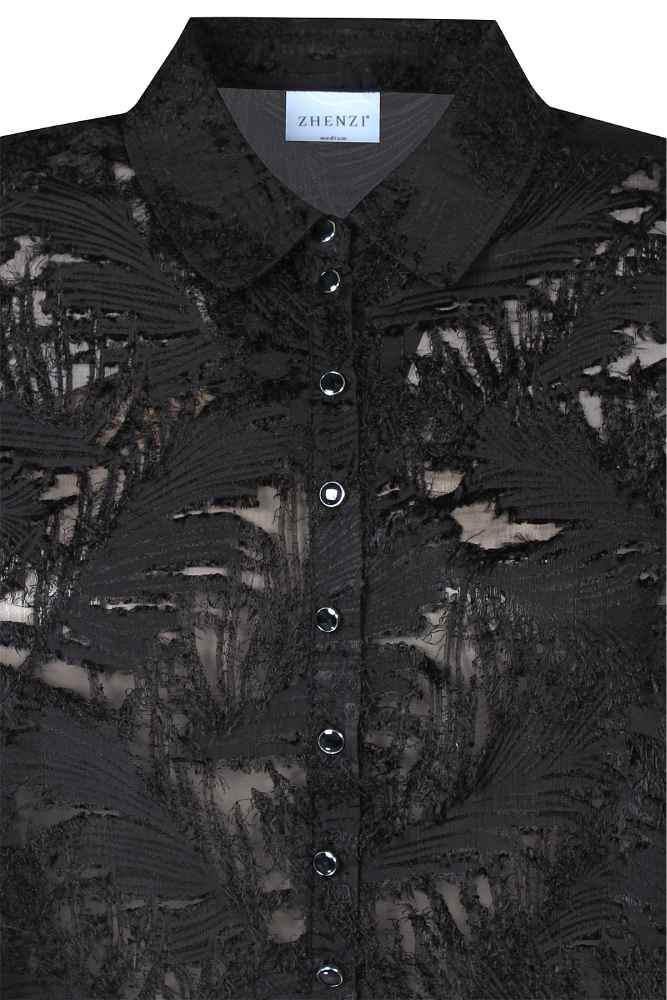 Zhenzi blouse 201123 Tyra Zwart