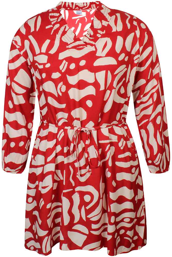 Zhenzi jurk 200926 rood