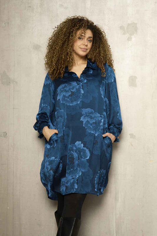 Zhenzi jurk 201063 Skye Blauw