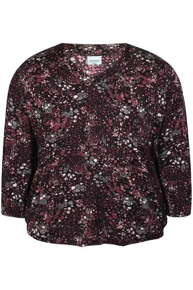 Zhenzi shirt 201017 Sylva Maroon