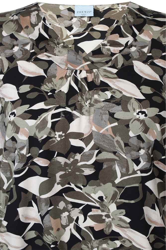 Zhenzi shirt 201025 Saki Groen