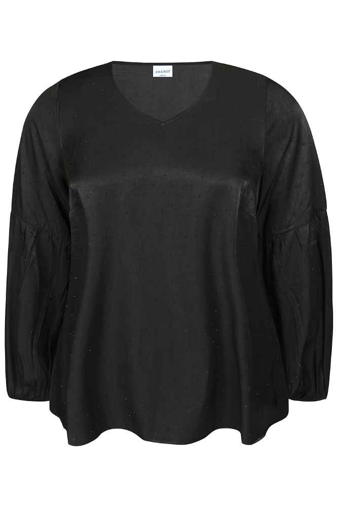 Zhenzi shirt 201235Tica Zwart