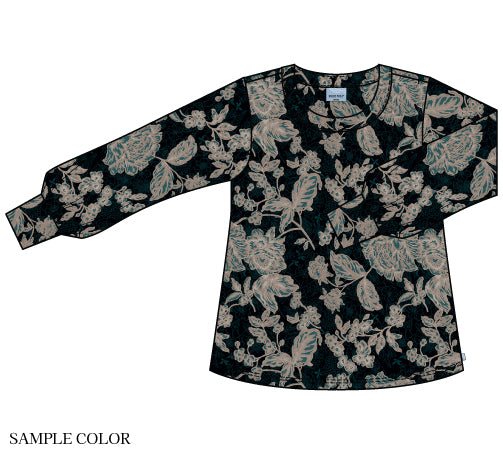 Zhenzi blouse groen, detailfoto