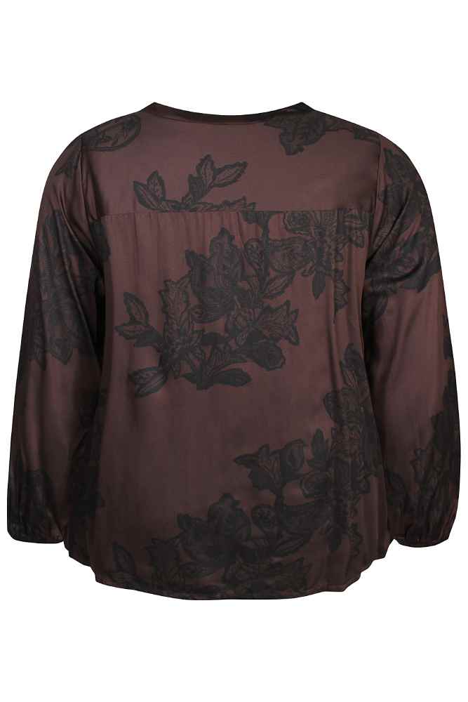 Zhenzishirtmetbloemenprint201614bruin__3