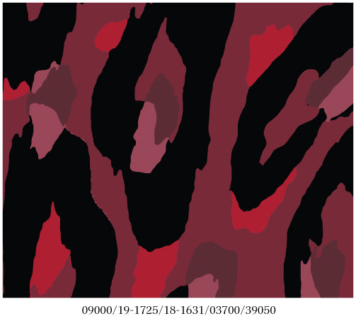 Zhenzi shirt met print 201108 Tina rood