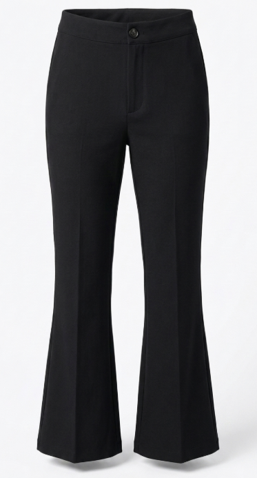 Phebe broek bootcut Clara Zwart