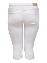 Afbeelding in Gallery-weergave laden, Only by Carmakoma Jeans driekwart 15205938 white
